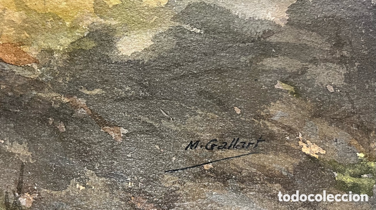 Arte: MANUEL GALLART. Acuarelas - Foto 2