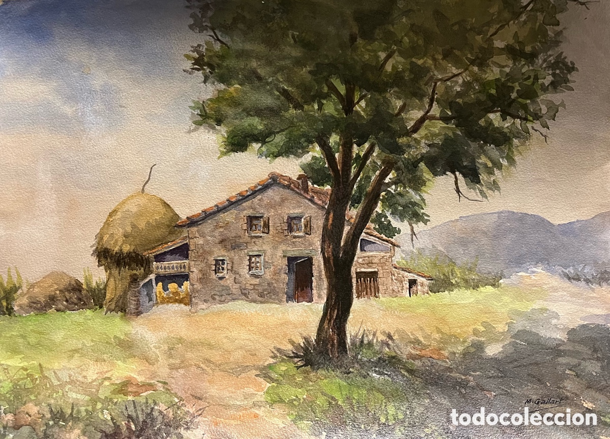 Arte: MANUEL GALLART. Acuarelas - Foto 1