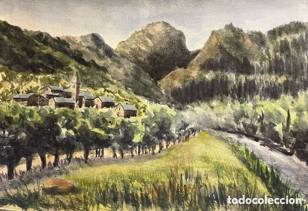 Arte: MANUEL GALLART. Acuarelas - Foto 1