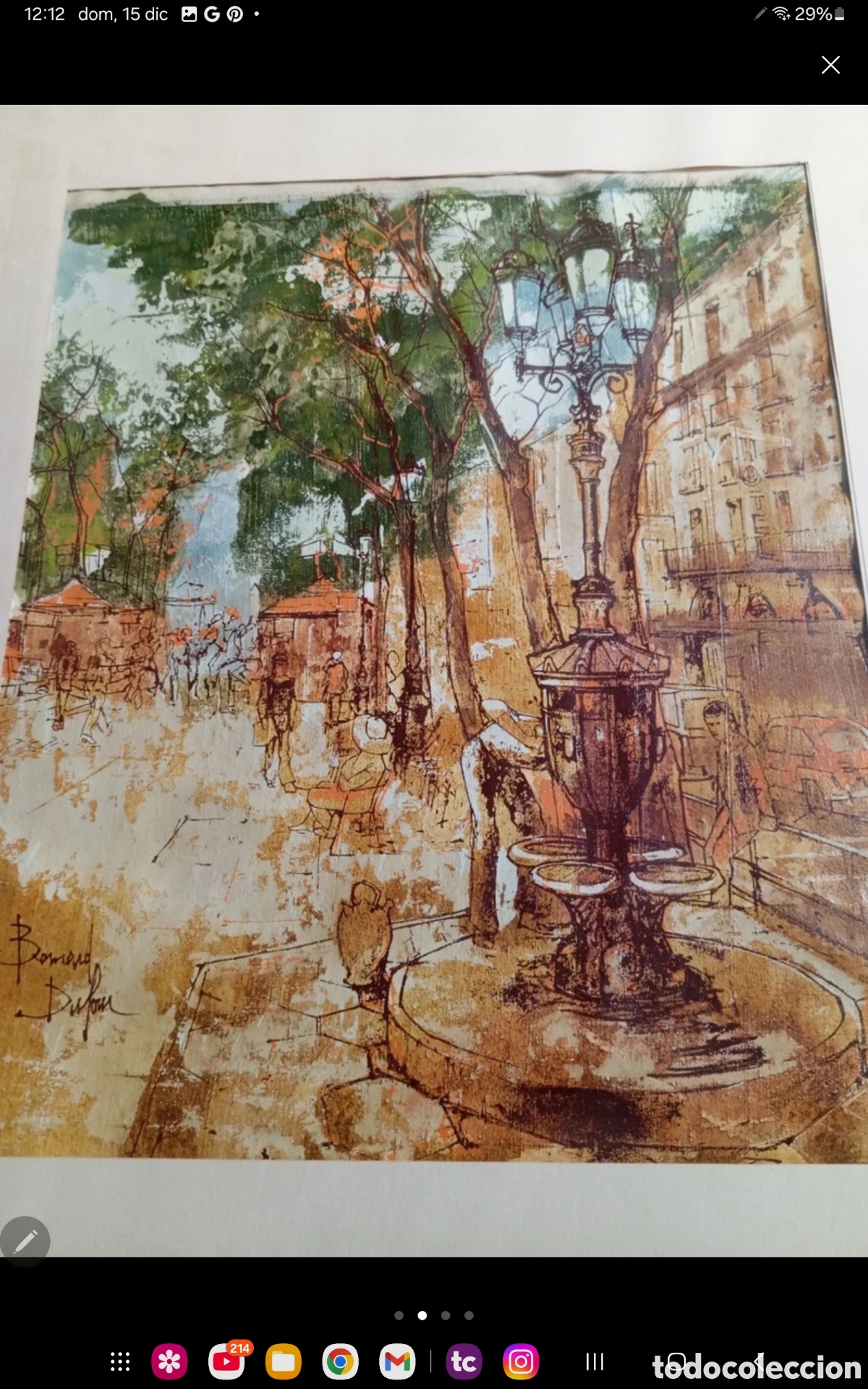 Arte: Cuadro de Bernard Dufour - Foto 2