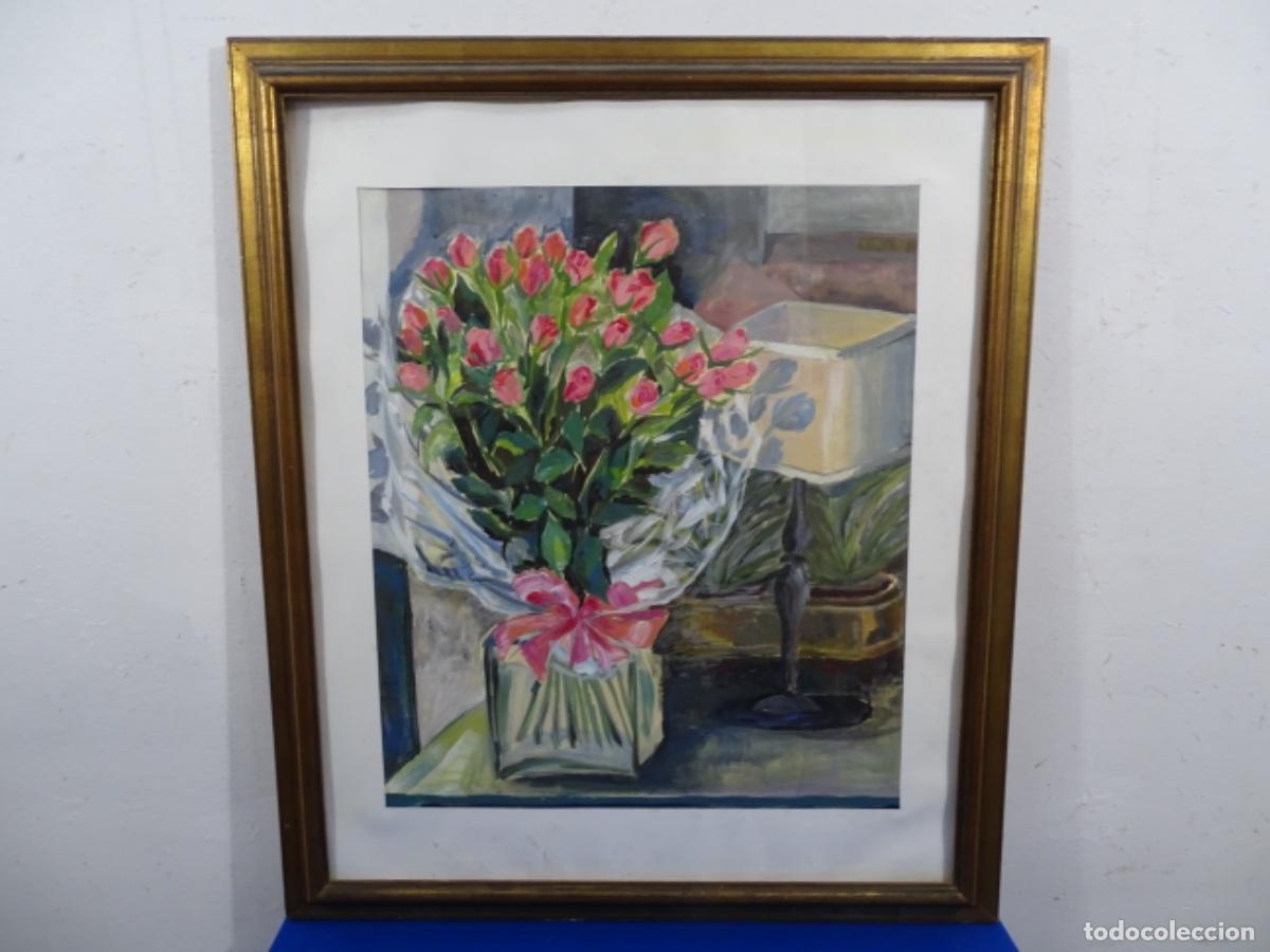 Arte: ACUARELA ROSER PEDEMONTE VIVES. BODEGON. - Foto 1