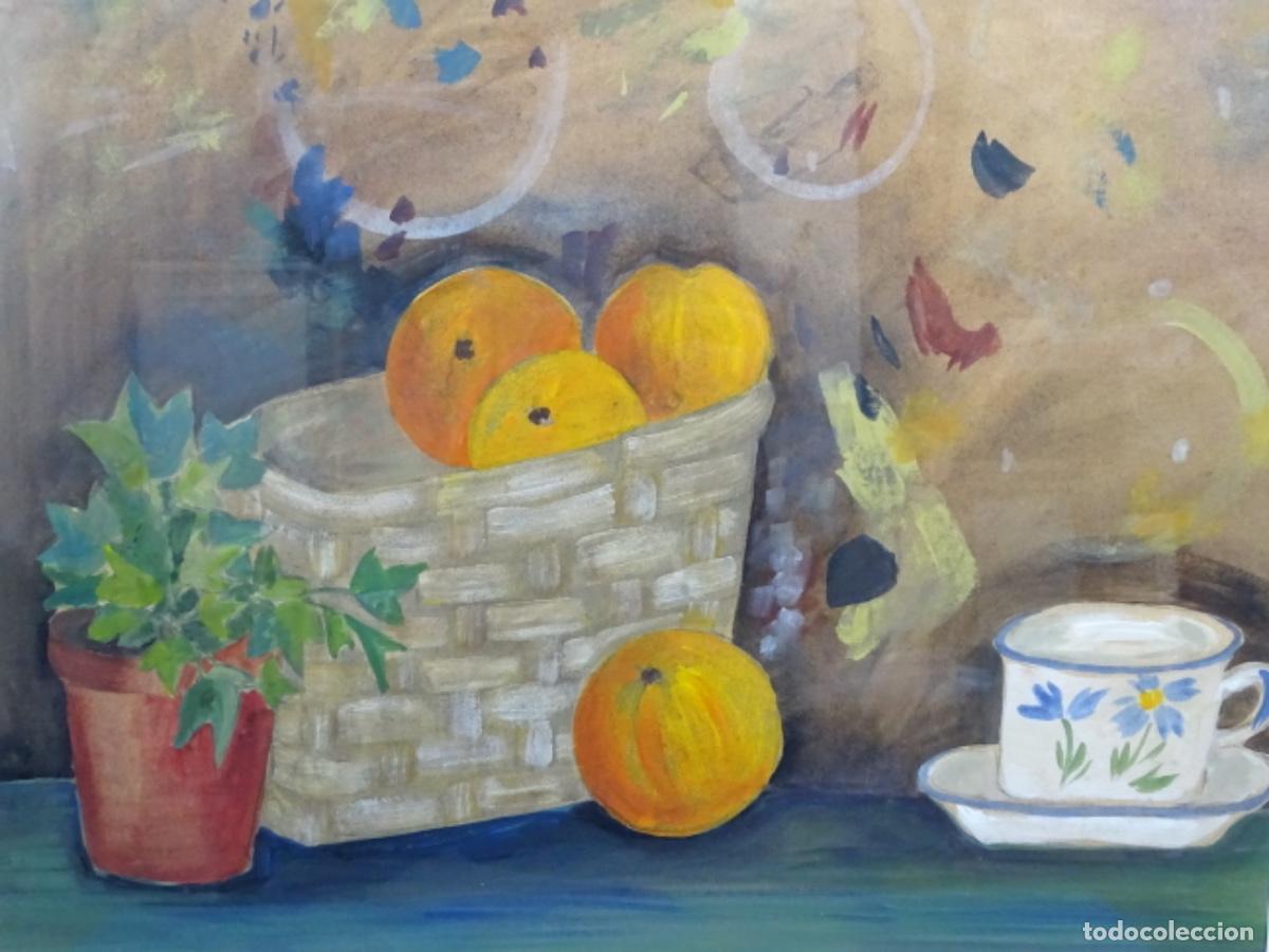 Arte: ACUARELA ROSER PEDEMONTE VIVES. BODEGON. - Foto 2