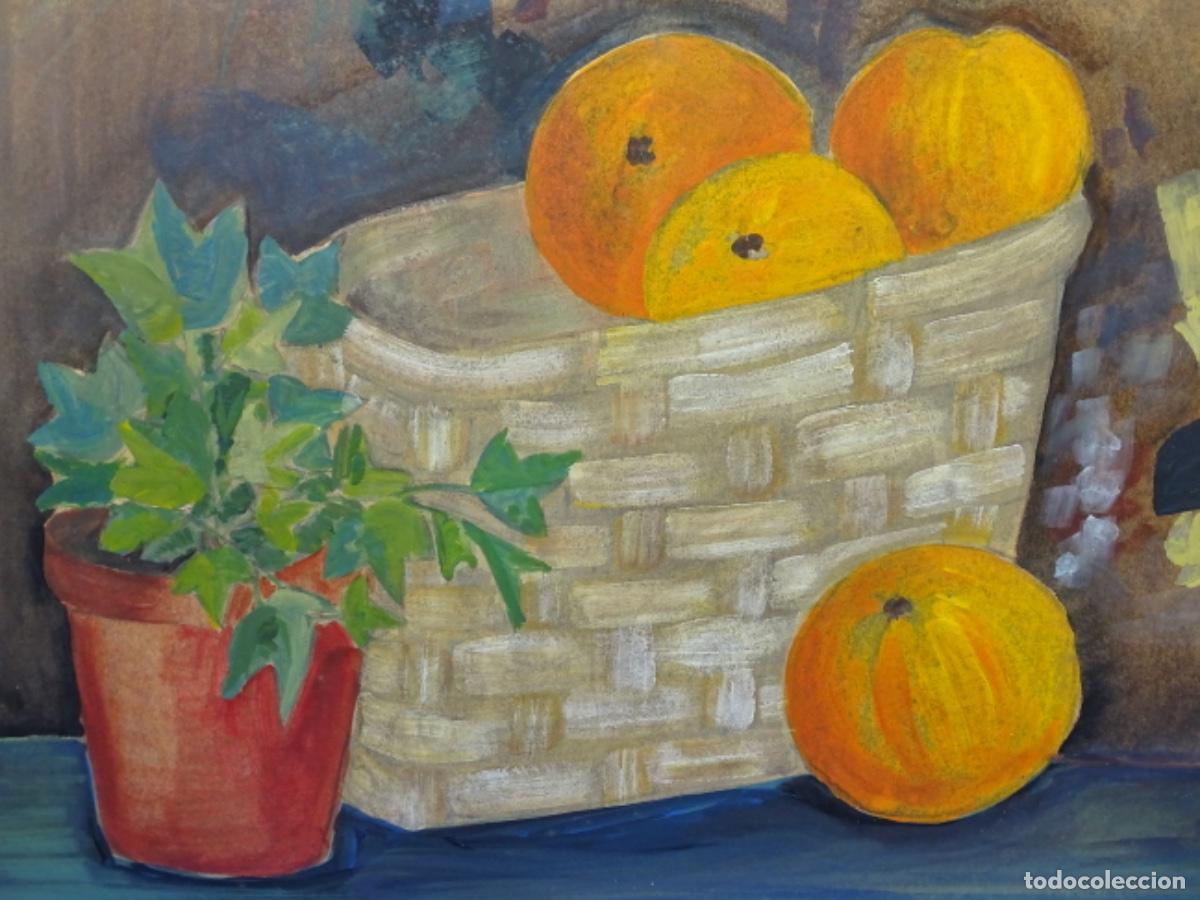Arte: ACUARELA ROSER PEDEMONTE VIVES. BODEGON. - Foto 6