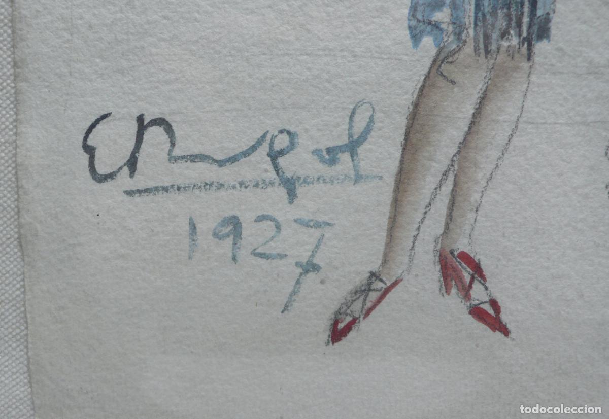 Arte: DIBUJO ORIGINAL ACUARELA - Foto 3