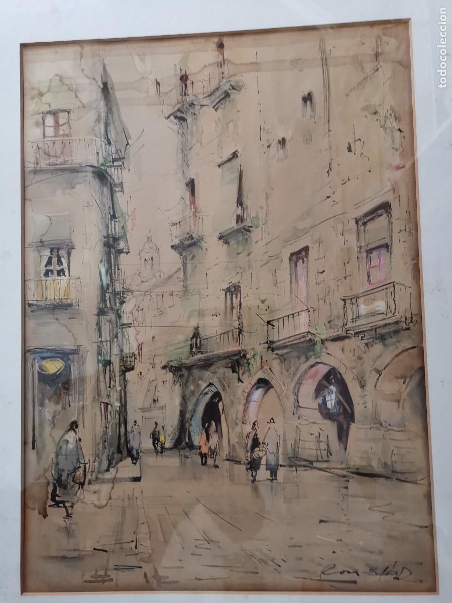 Arte: Jaume Roca Delpech. Acuarela. - Foto 1