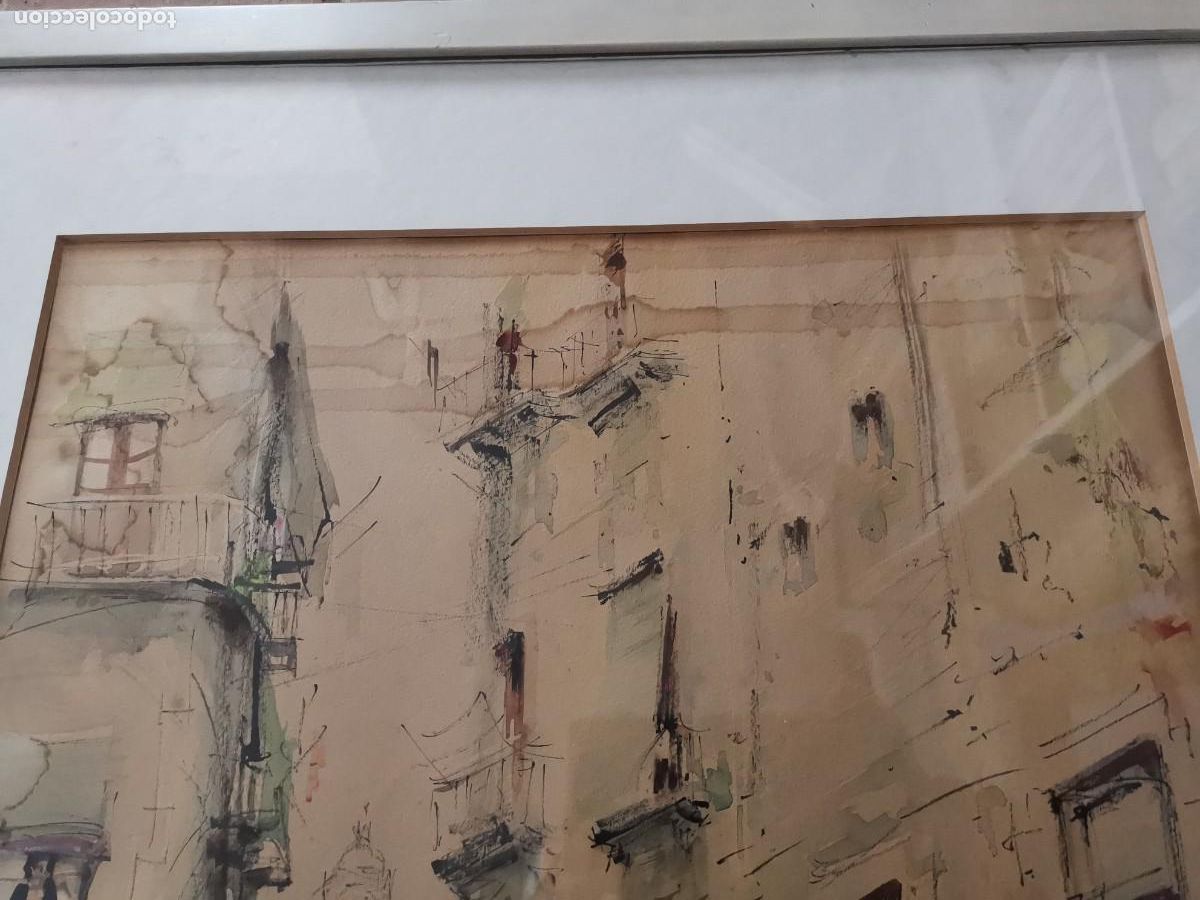 Arte: Jaume Roca Delpech. Acuarela. - Foto 3