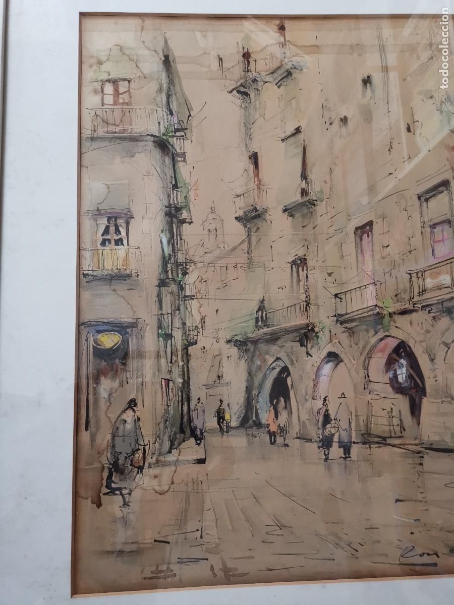 Arte: Jaume Roca Delpech. Acuarela. - Foto 4