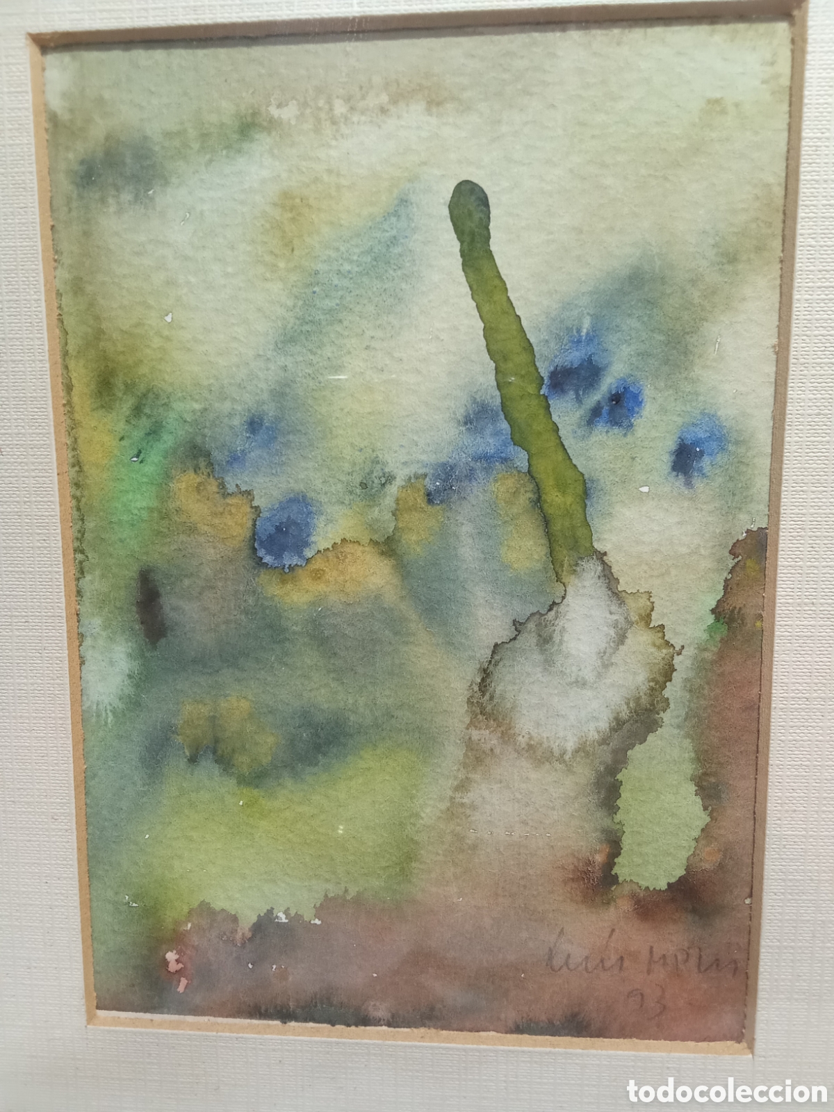 Arte: ACUARELA ABSTRACTA DE LUIS M. PLIS ?? - Foto 3