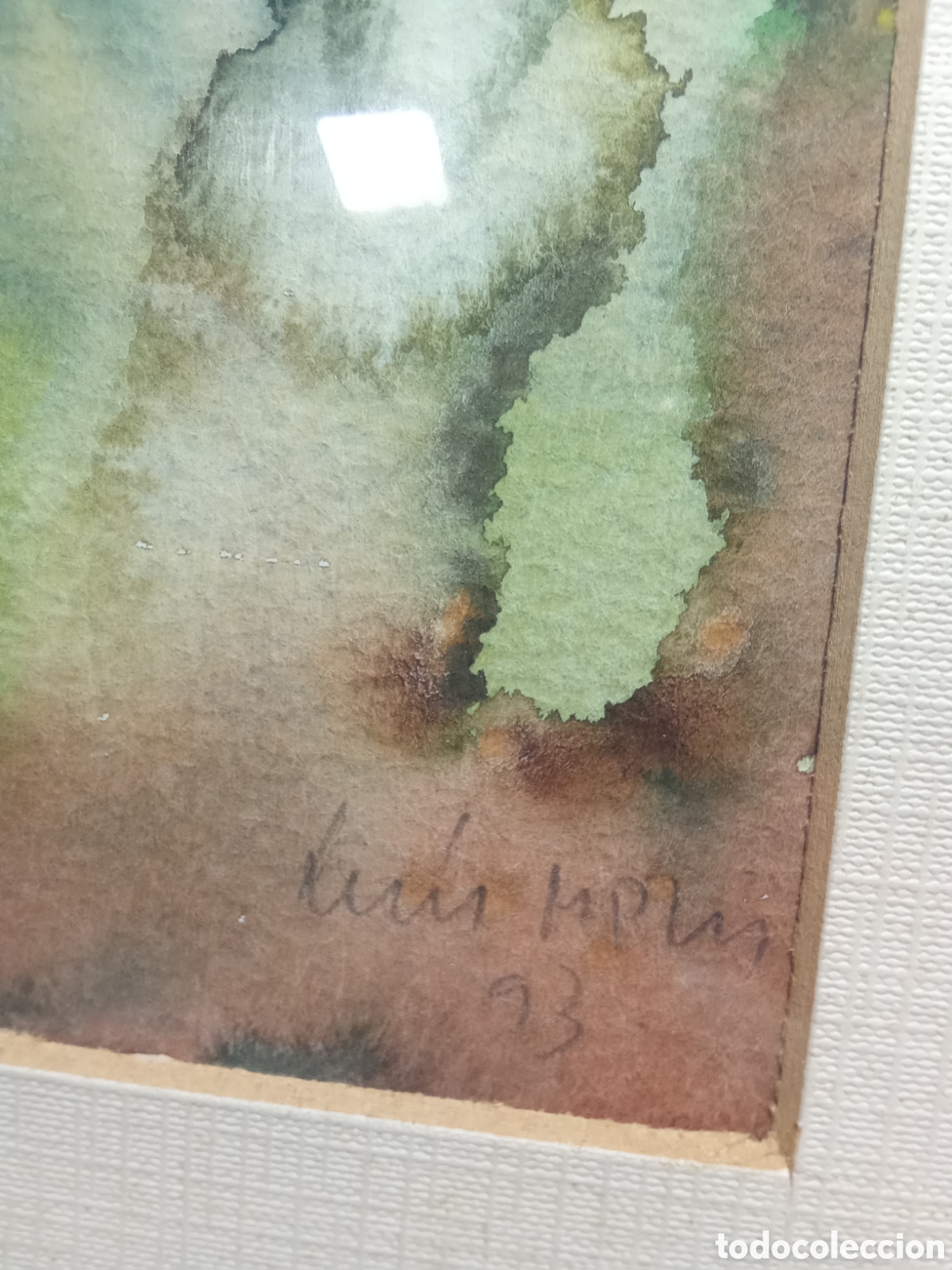 Arte: ACUARELA ABSTRACTA DE LUIS M. PLIS ?? - Foto 4