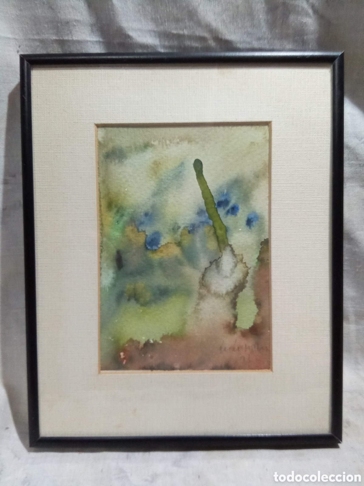 Arte: ACUARELA ABSTRACTA DE LUIS M. PLIS ?? - Foto 1