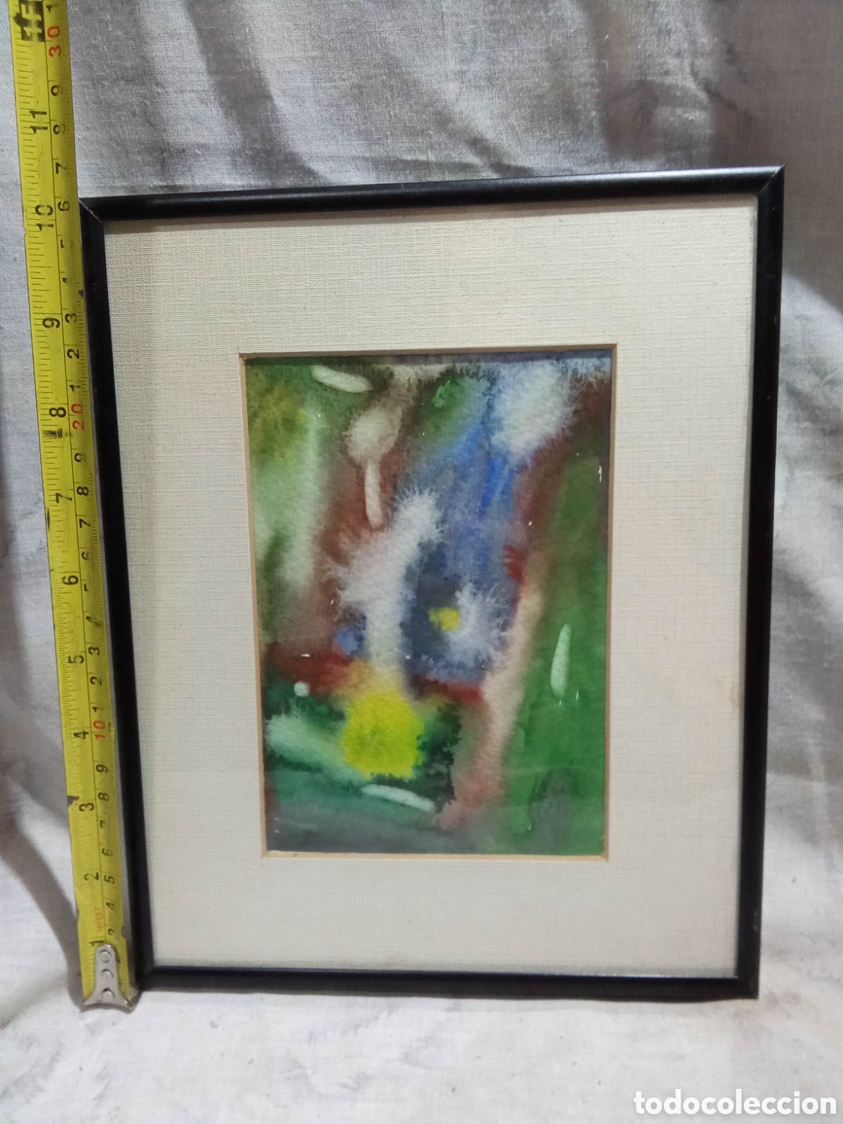 Arte: ACUARELA ABSTRACTA DE LUIS M. PLIS - Foto 2