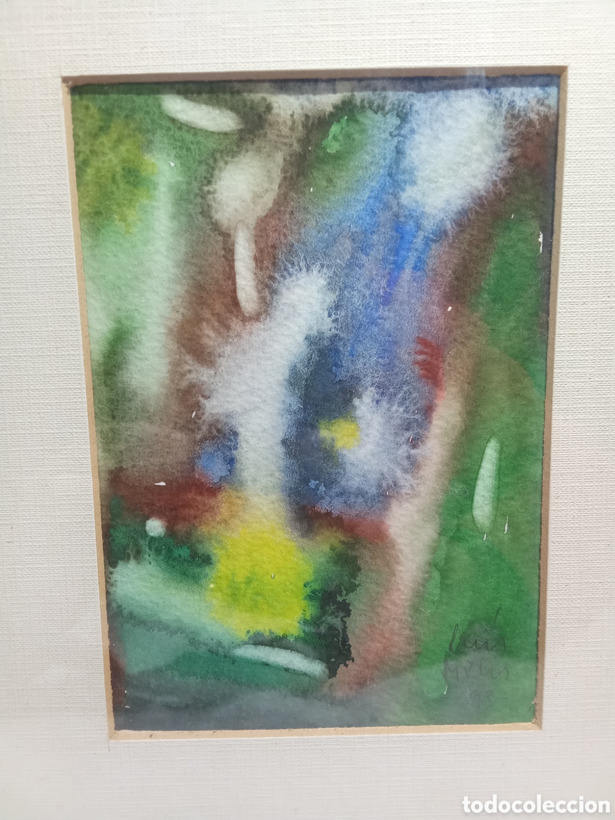 Arte: ACUARELA ABSTRACTA DE LUIS M. PLIS - Foto 3