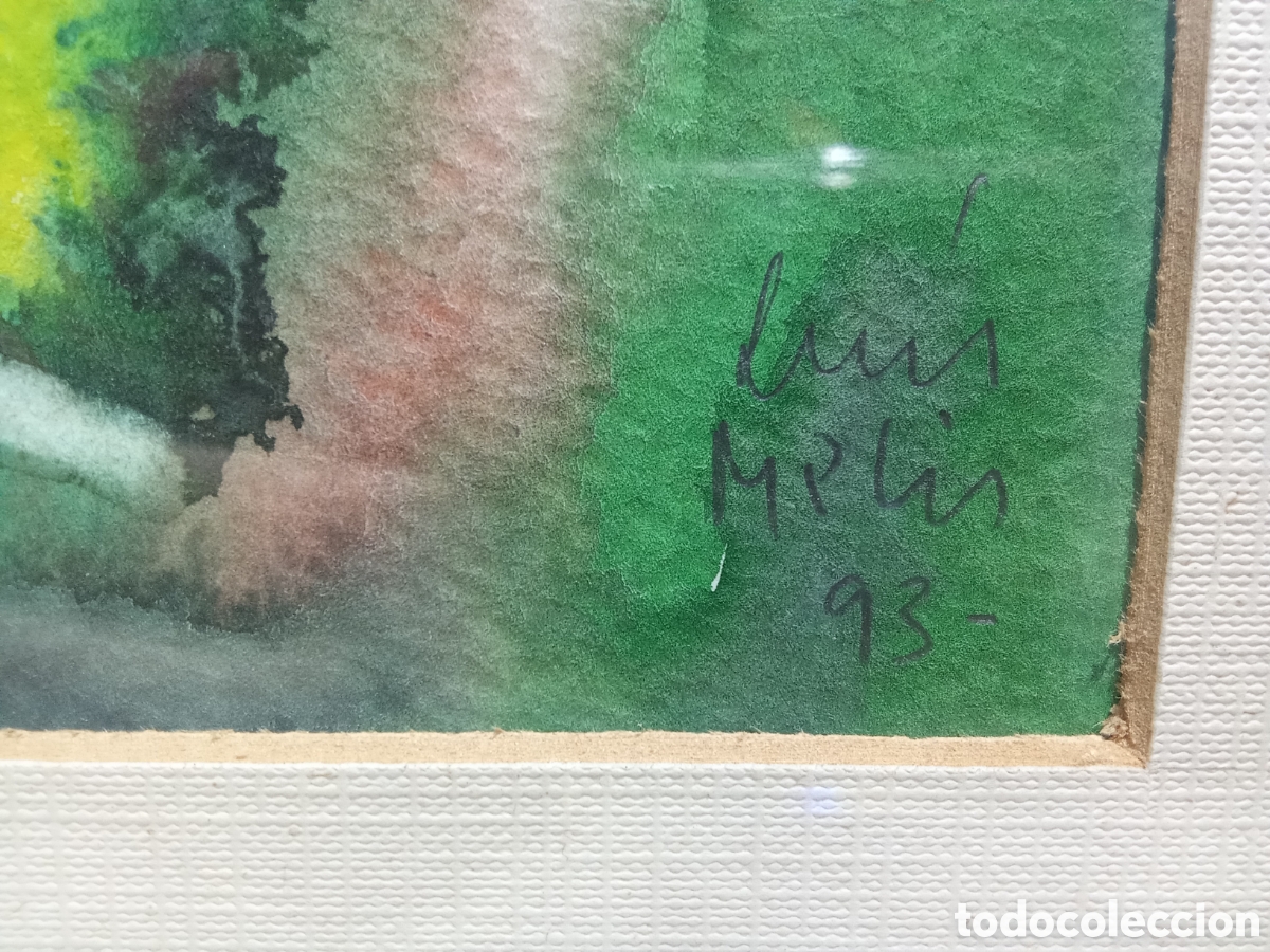 Arte: ACUARELA ABSTRACTA DE LUIS M. PLIS - Foto 4