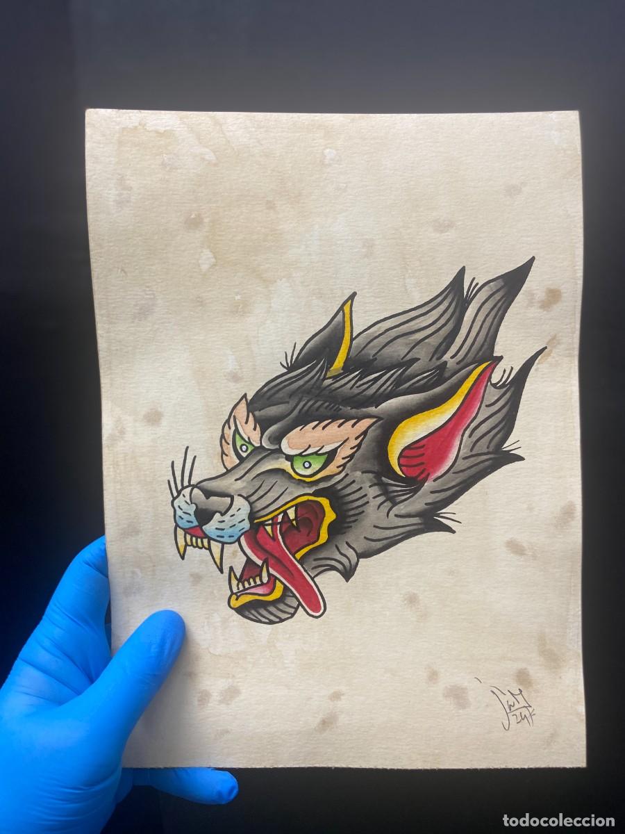 Arte: Javi Cuadrado (1986) - Wolf head - Foto 2
