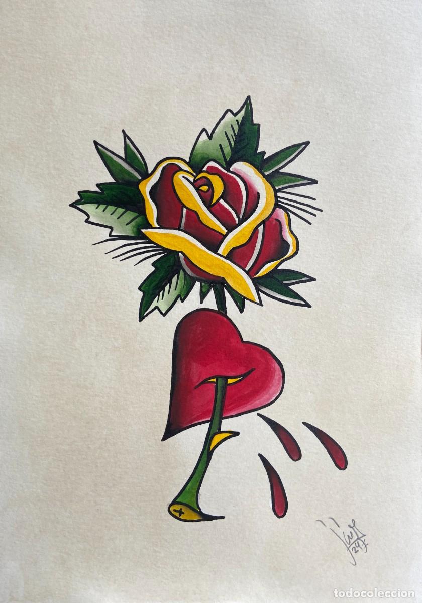 Arte: Javi Cuadrado (1986) - Rosa en el coraz&oacute;n - Foto 3