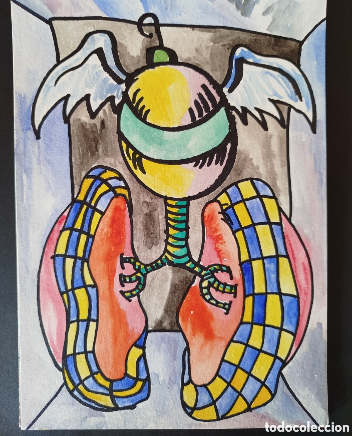 Arte: Acuarela original simb&oacute;lica - Foto 1