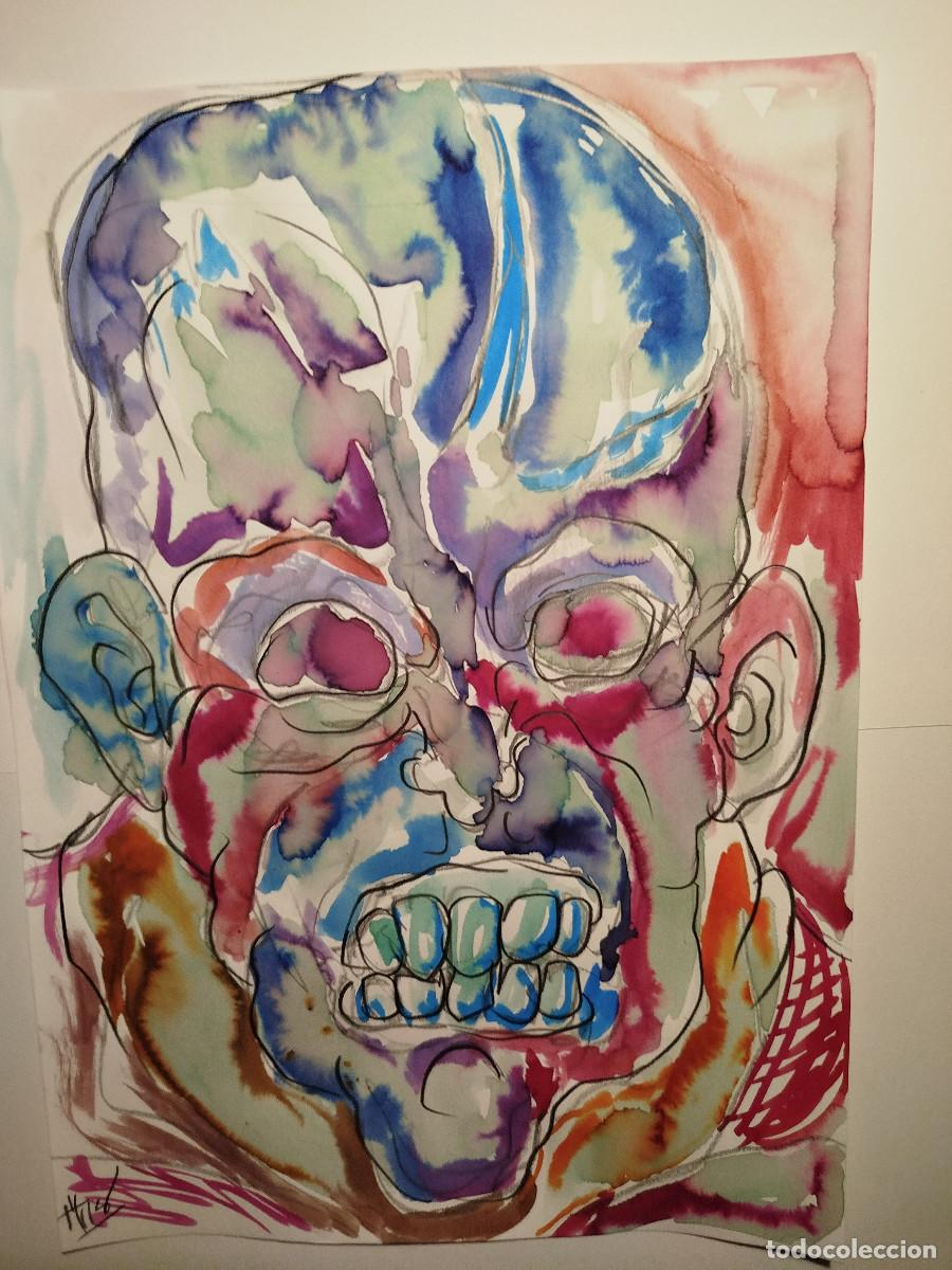 Arte: acuarela original - Rabia - Foto 1