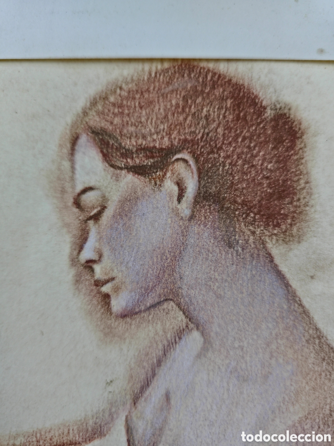 Arte: Dibujo de Modelo al Pastel An&oacute;nimo - Foto 5