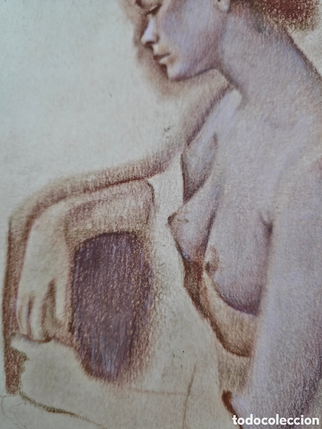 Arte: Dibujo de Modelo al Pastel An&oacute;nimo - Foto 6
