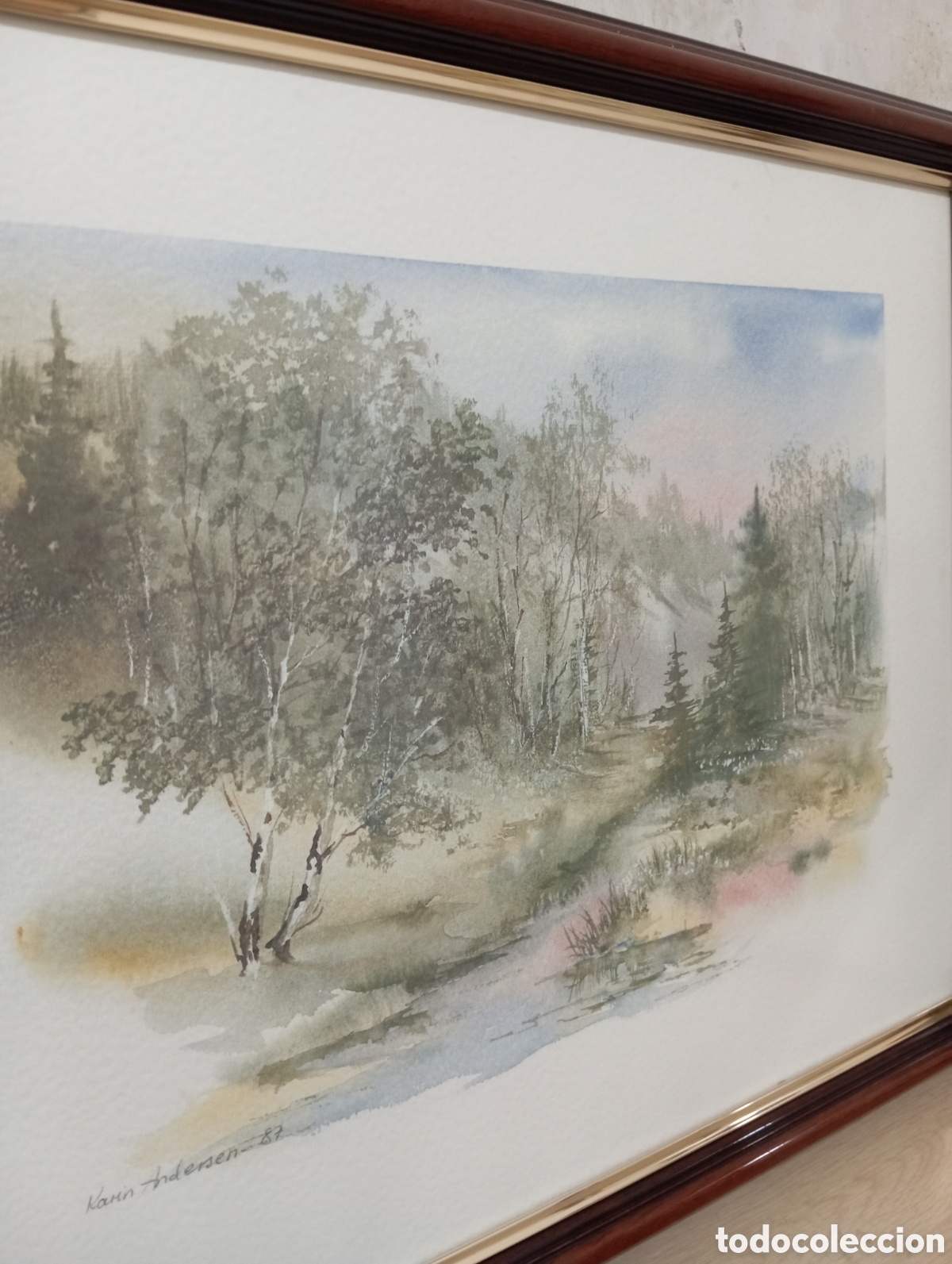 Arte: Acuarela. Paisaje. Karin Andersen - Foto 4