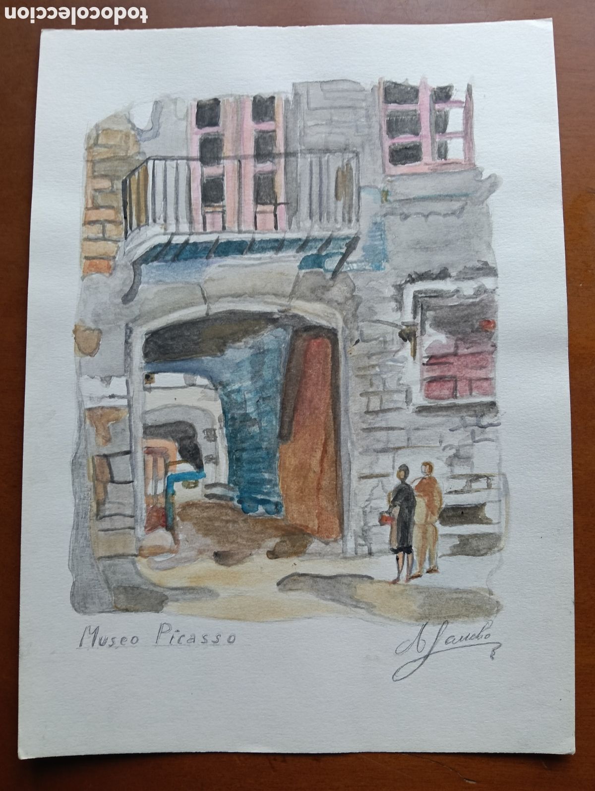 Art: Dibujo de la artista &Aacute;ngela Sancho en los primeros a&ntilde;os, (del 90 al 96), dibujos, bocetos, a