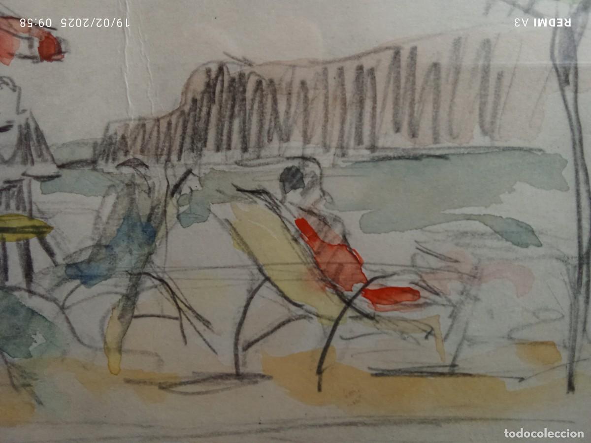 Arte: DIBUJO CADAQU&Eacute;S, ANONIMO, 1965 - Foto 3