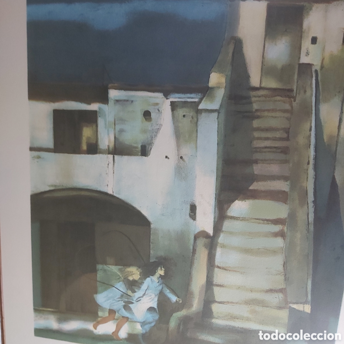 Arte: CUADRO ACUARELA ENMARCADA - Foto 6