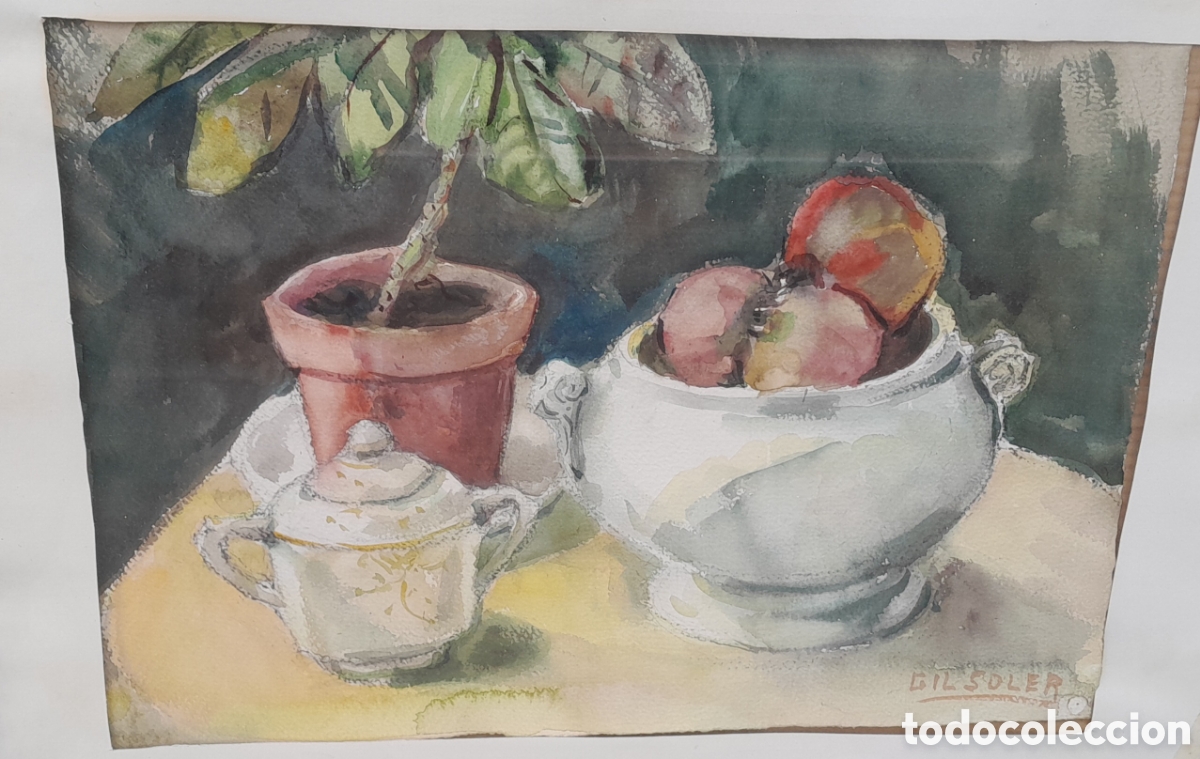 Arte: Acuarela bodegon Gil Soler - Foto 2