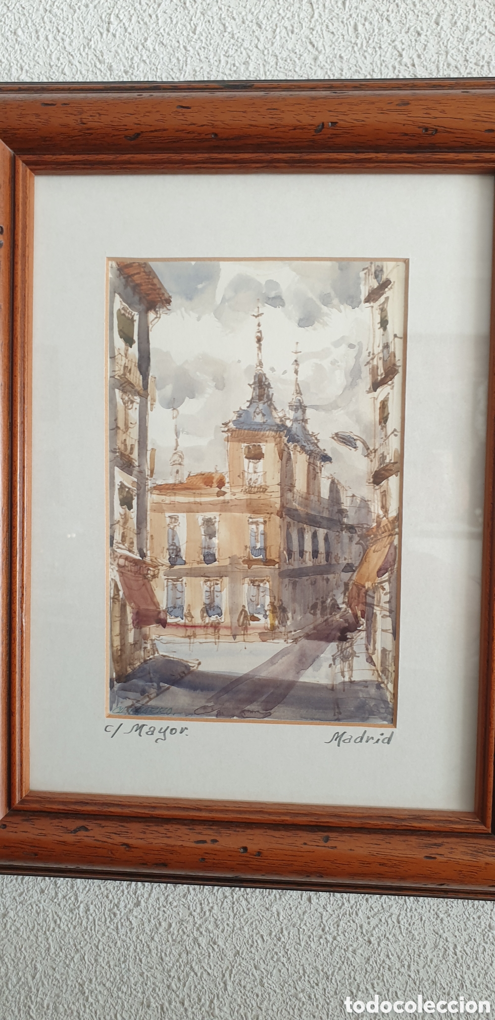 Arte: Cuatro acuarelas de Madrid - Foto 2