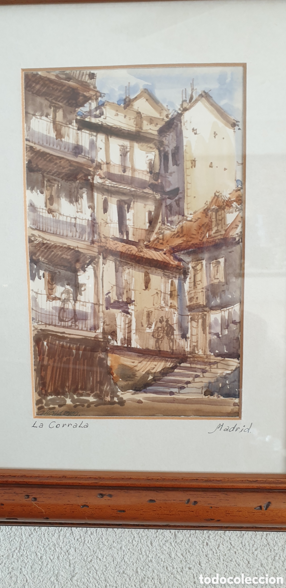 Arte: Cuatro acuarelas de Madrid - Foto 4