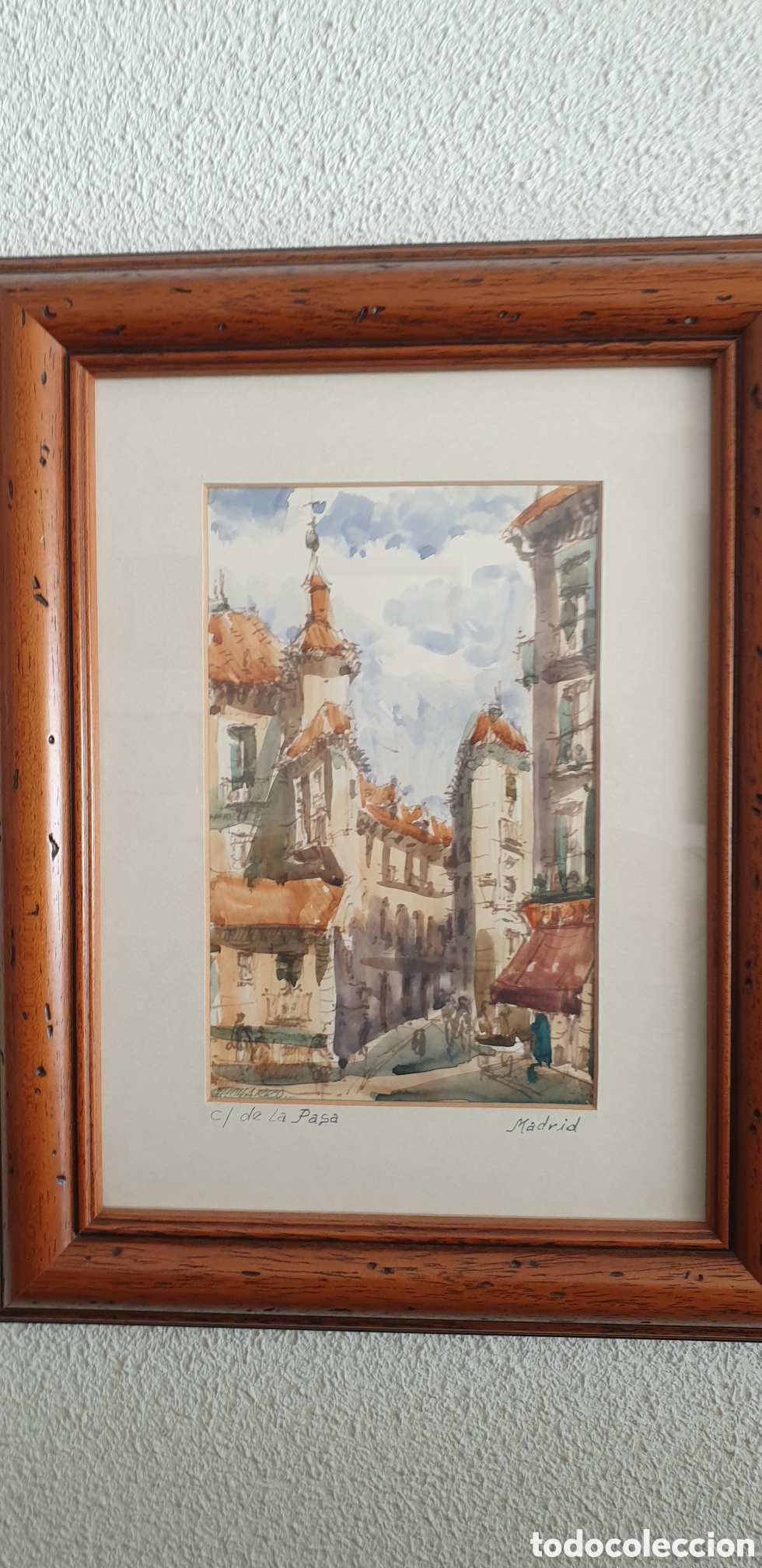 Arte: Cuatro acuarelas de Madrid - Foto 6