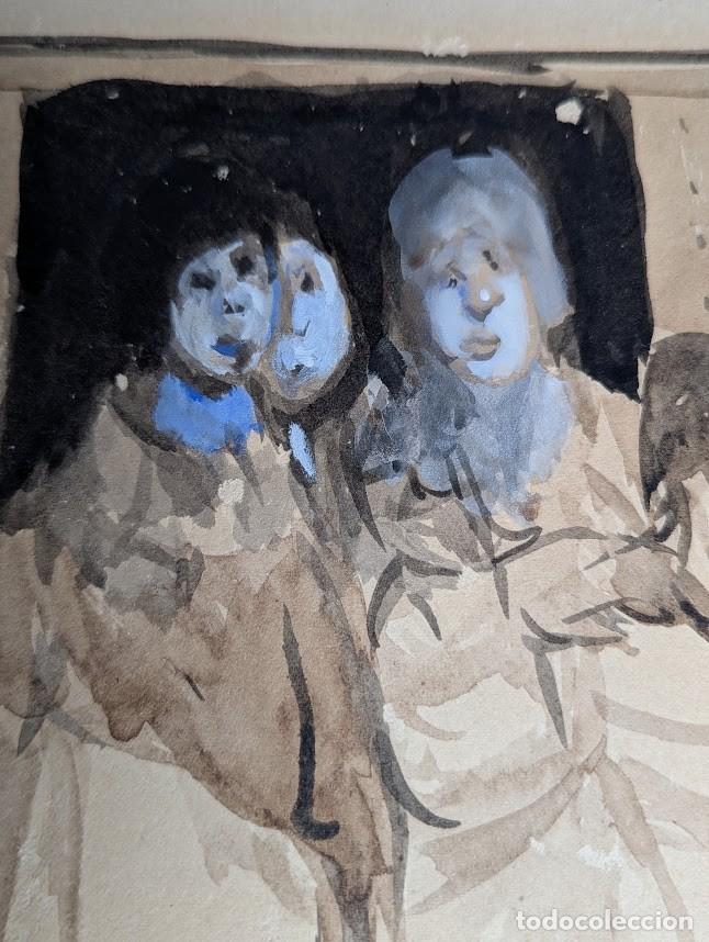 Arte: LUQUE - GOUACHE MONAGUILLOS - Foto 2