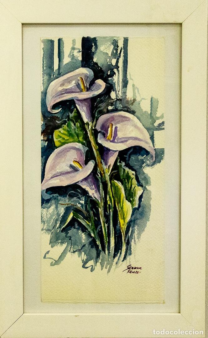 Arte: CUADRO DE ACUARELA DEL SIGLO XX - Foto 1