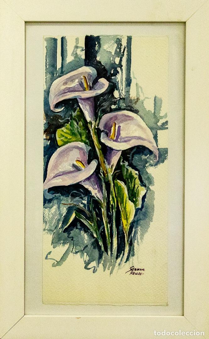 Arte: CUADRO DE ACUARELA DEL SIGLO XX - Foto 2