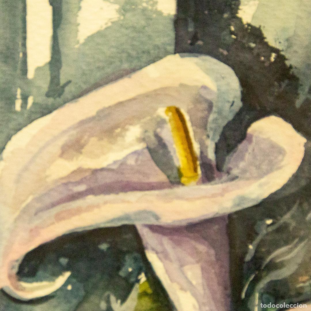 Arte: CUADRO DE ACUARELA DEL SIGLO XX - Foto 4