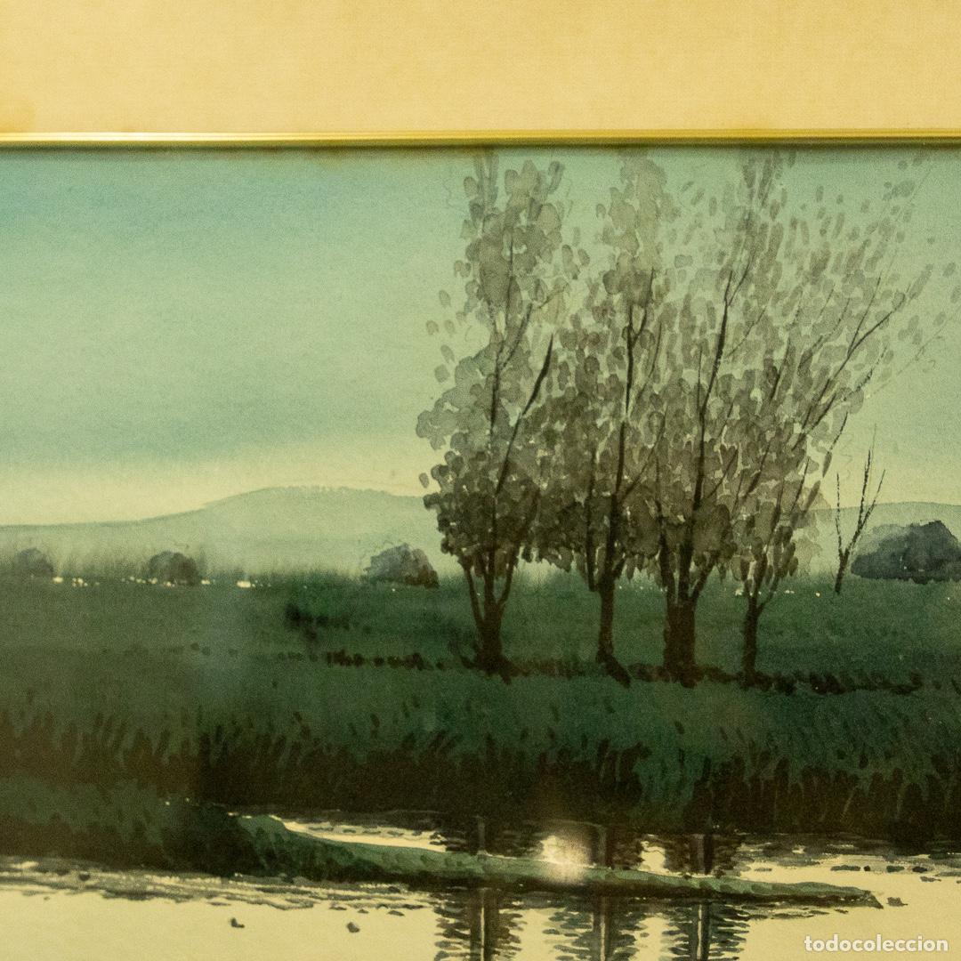 Arte: CUADRO DE ACUARELA DEL SIGLO XX - Foto 4