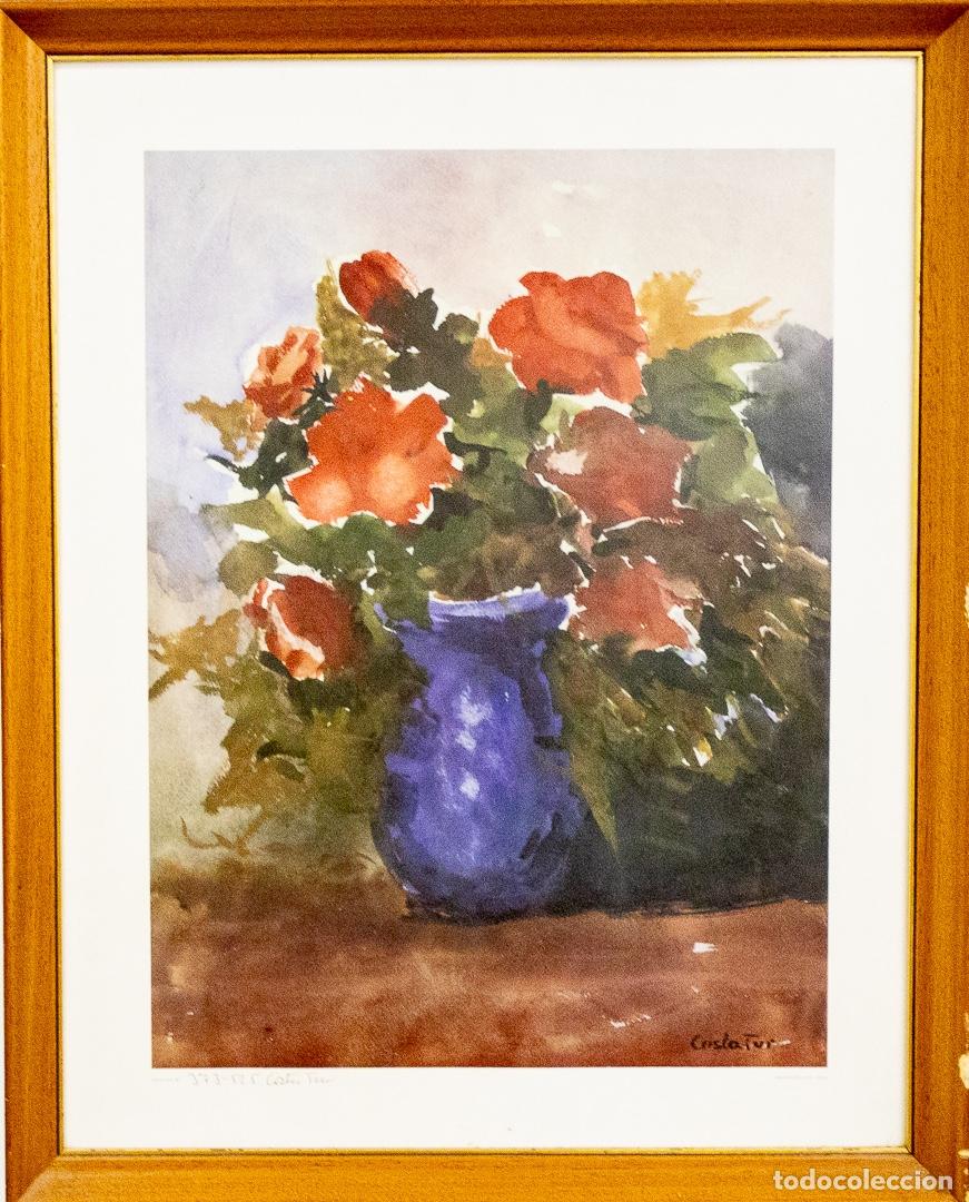 Arte: CUADRO DE ACUARELA DEL SIGLO XX - Foto 2