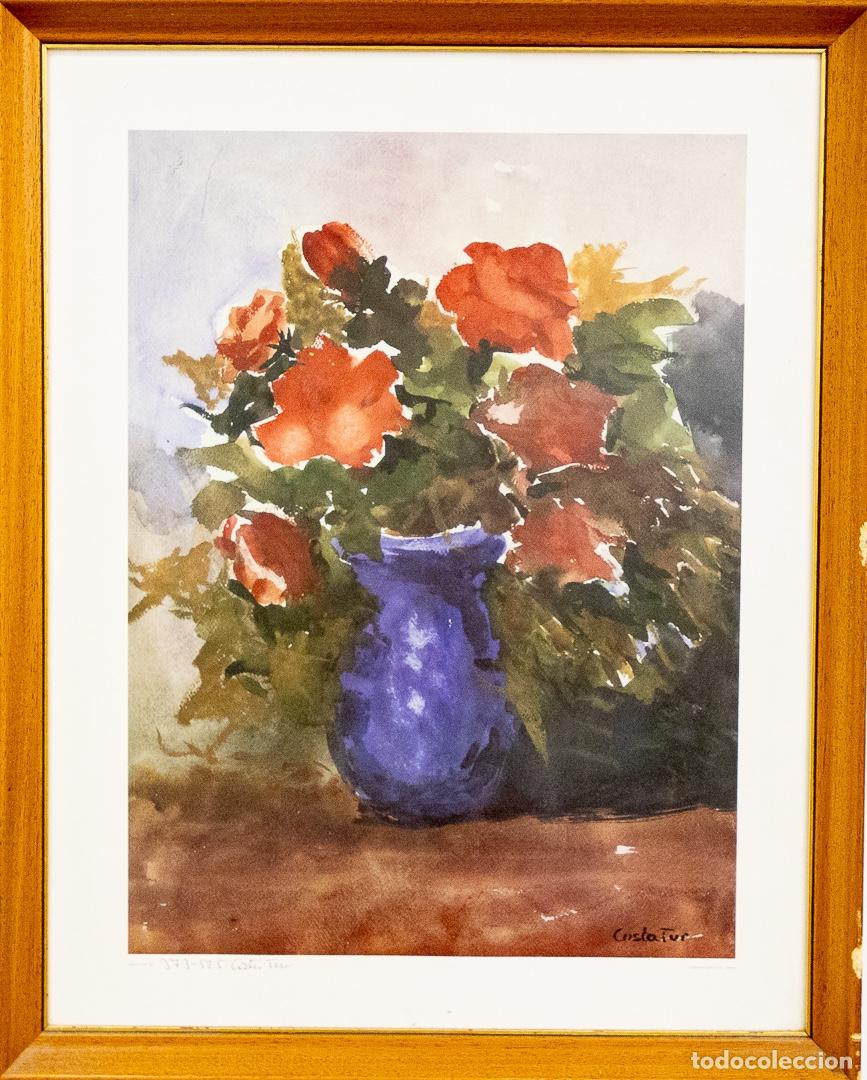 Arte: CUADRO DE ACUARELA DEL SIGLO XX - Foto 3