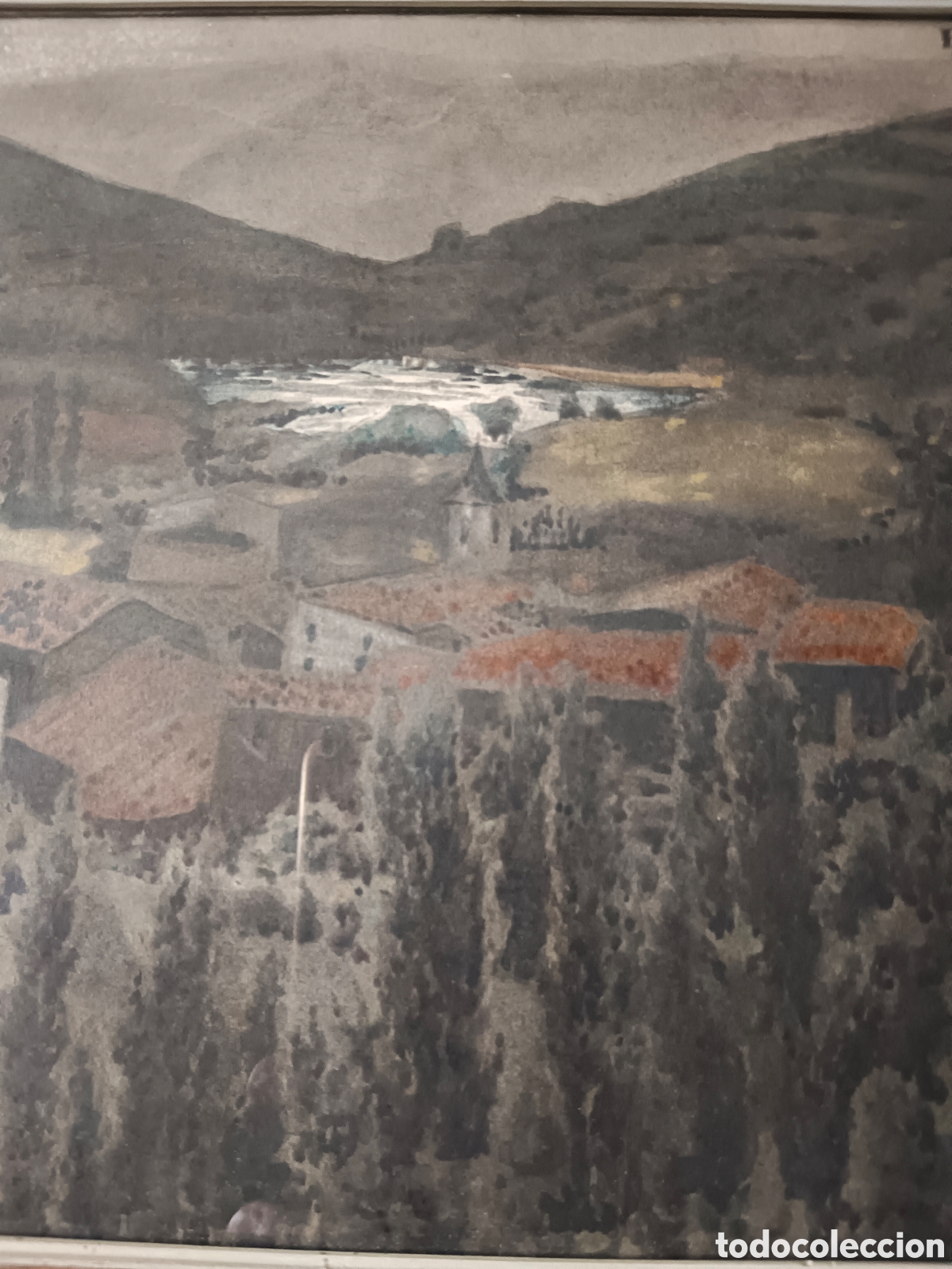 Arte: Puig Segarra, acuarela 1966 - Foto 2
