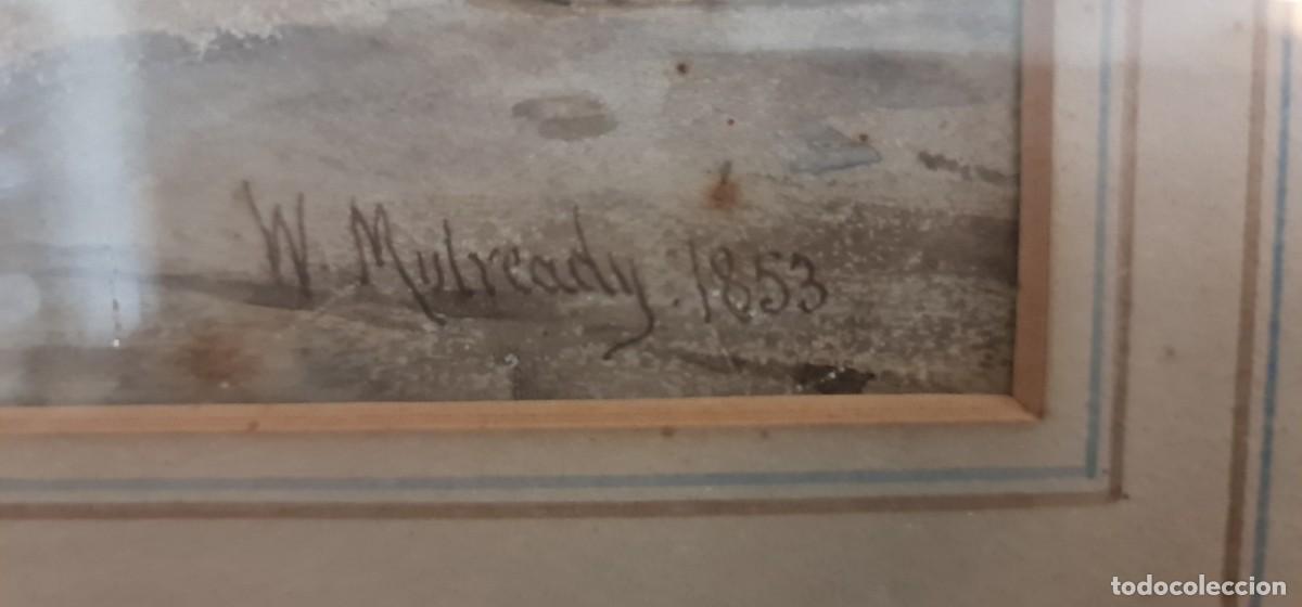 Arte: Acuarela William Mulready 1853 - Foto 6