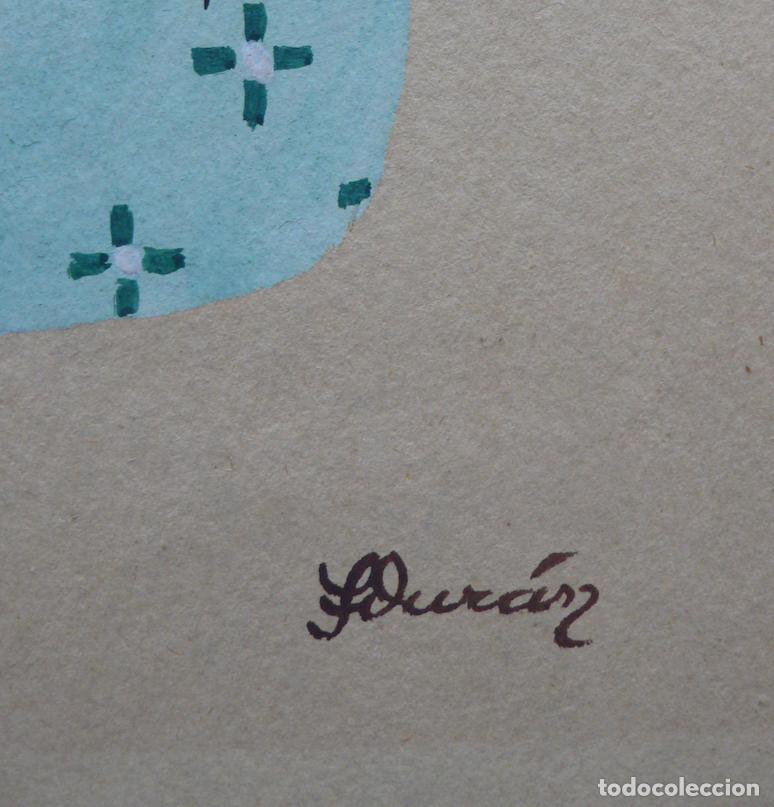 Arte: DIBUJO ORIGINAL ACUARELA - Foto 3