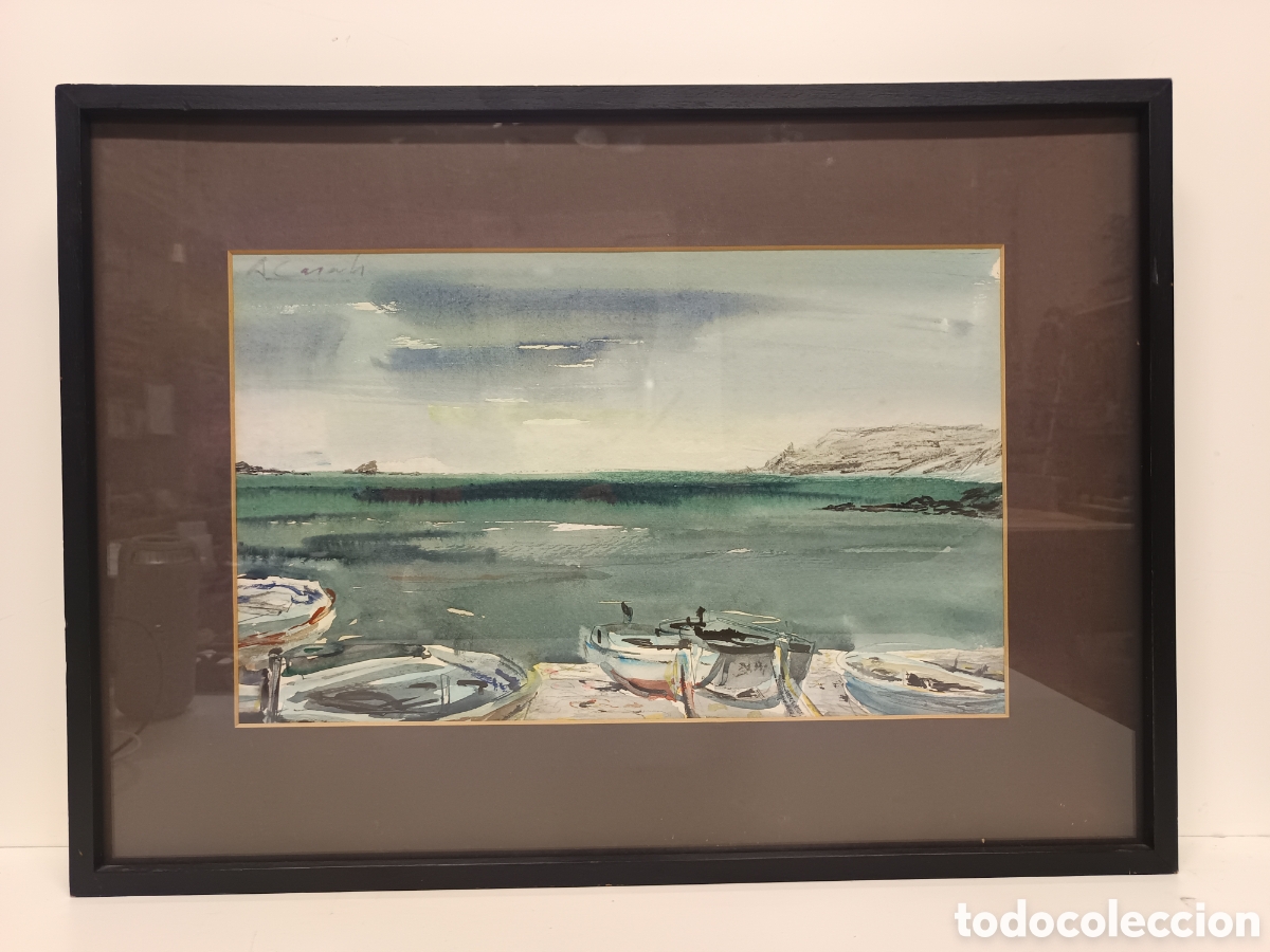 Arte: Acuarela Amadeo Casals - Foto 1