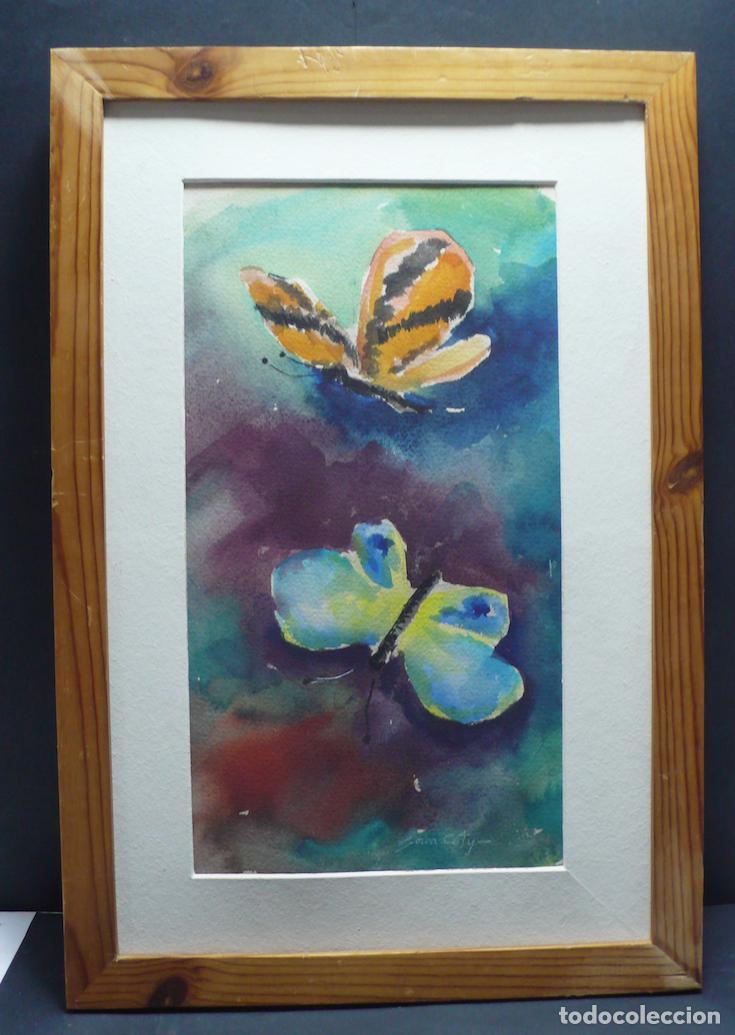 Arte: ACUARELA DE MARIPOSAS - Foto 1
