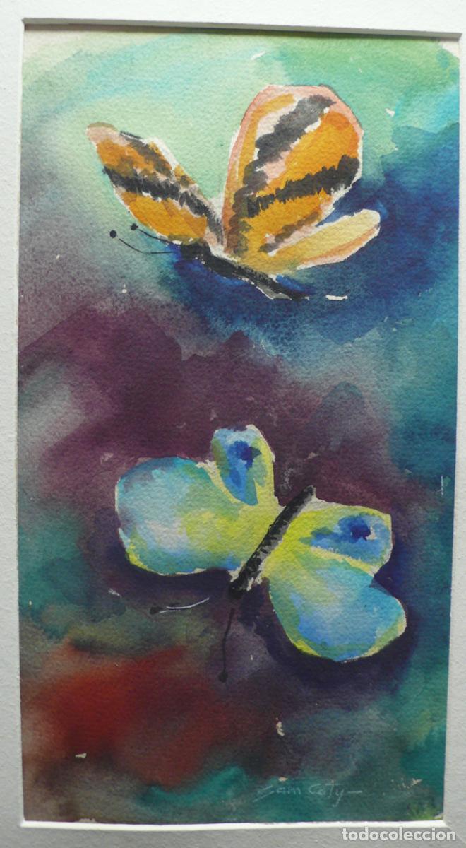 Arte: ACUARELA DE MARIPOSAS - Foto 2