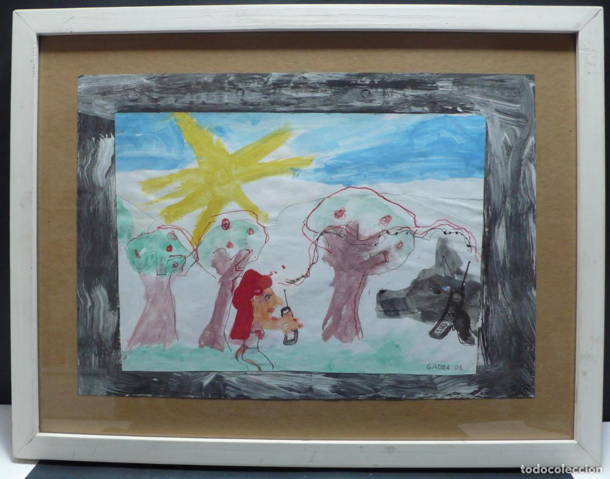 Arte: DIBUJO ORIGINAL ACUARELA - Foto 1