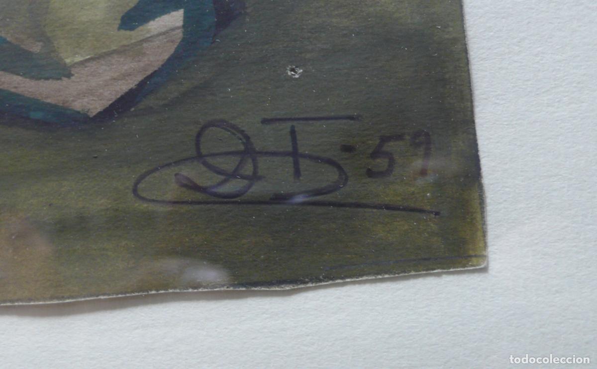 Arte: DIBUJO ORIGINAL ACUARELA - Foto 3