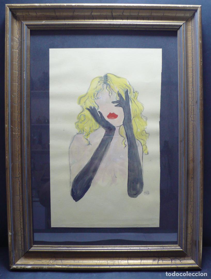 Arte: DIBUJO ORIGINAL ACUARELA - Foto 1