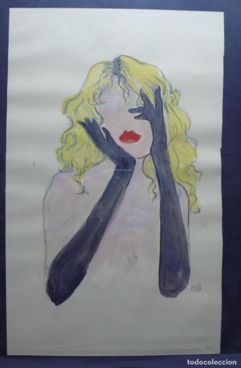 Arte: DIBUJO ORIGINAL ACUARELA - Foto 2