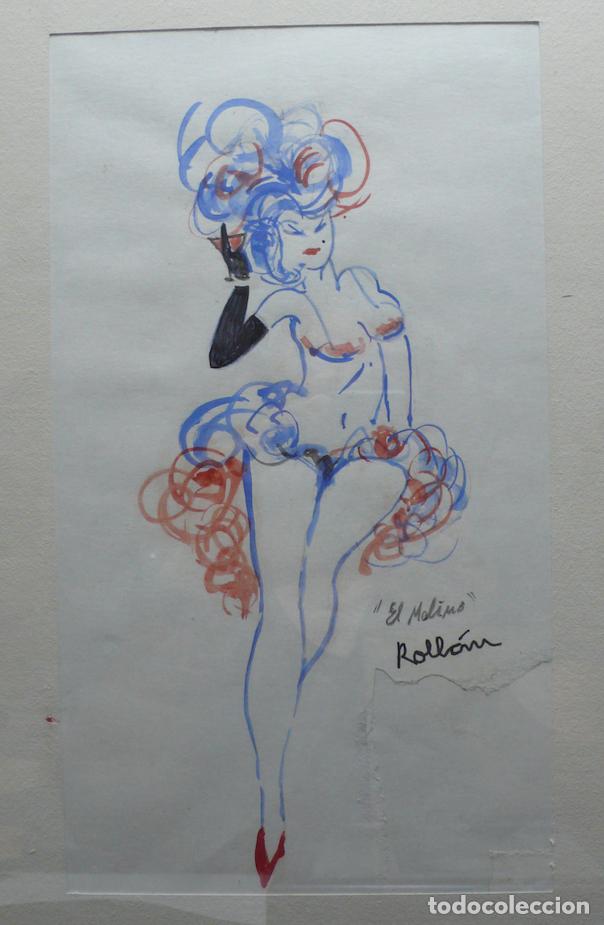 Arte: DIBUJO ORIGINAL ACUARELA - Foto 2