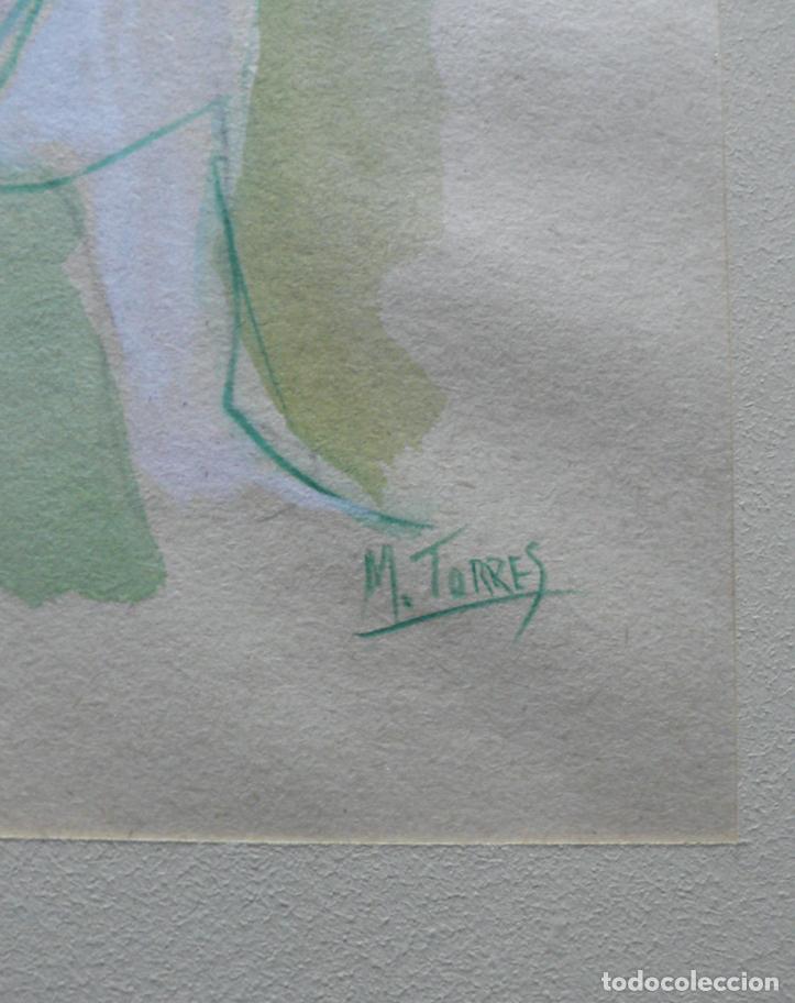 Arte: DIBUJO ORIGINAL ACUARELA - Foto 3
